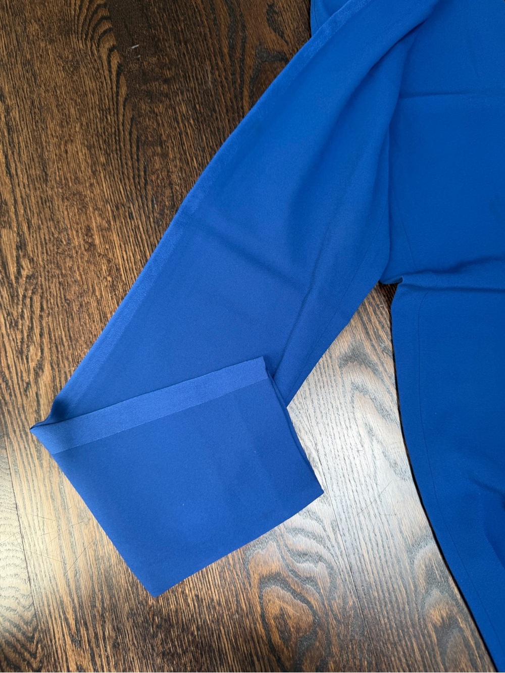 Aritzia Navy Cropped Tailored Pants - Picture 3 of 6
